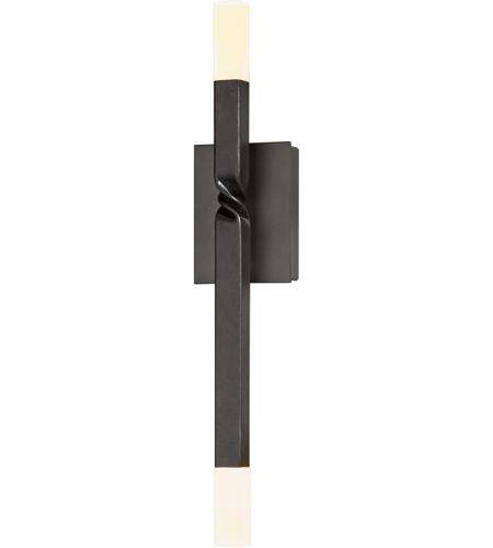 Hubbardton Forge 207430-1010 Helix LED 5 inch Sterling ADA Sconce Wall Light photo