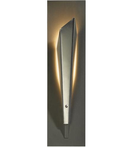 Hubbardton Forge 207440-1001 Quill LED 5 inch Vintage Platinum ADA Sconce Wall Light