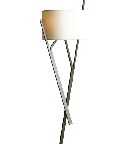 Hubbardton Forge 207640-1076 Arbo LED 10 inch Modern Brass ADA Sconce Wall Light in Light Grey photo