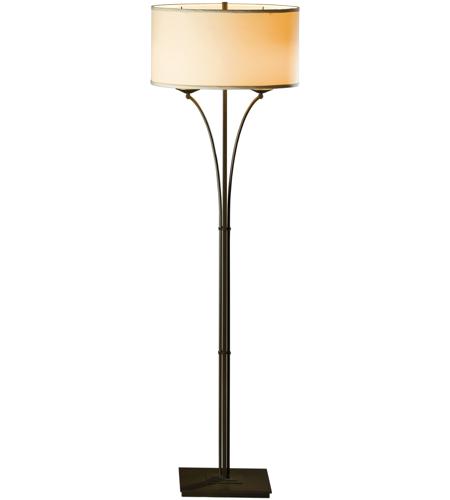 Hubbardton Forge 232720-1114 Formae 58 inch 100.00 watt Dark Smoke Floor Lamp Portable Light in Medium Grey photo