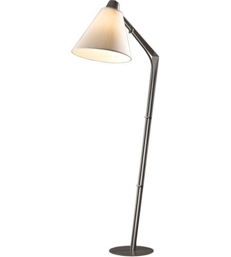 Hubbardton Forge 232860-1025 Reach 55 inch 100.00 watt Natural Iron Floor Lamp Portable Light in Doeskin Suede 232860-SKT-08-SE1348_3.jpg