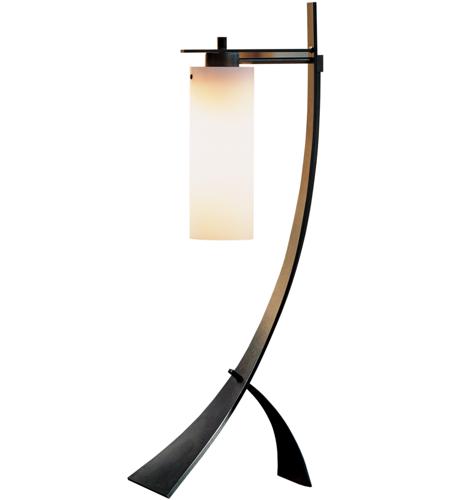Hubbardton Forge 272665-1013 Stasis 28 inch 100 watt Black Table Lamp Portable Light
