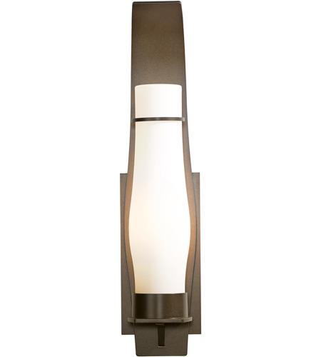 Hubbardton Forge 304220-1017 Sea Coast 1 Light 24 inch Coastal Natural Iron Outdoor Sconce in Seeded Clear, Large 304220-SKT-05-GG0163_2.jpg