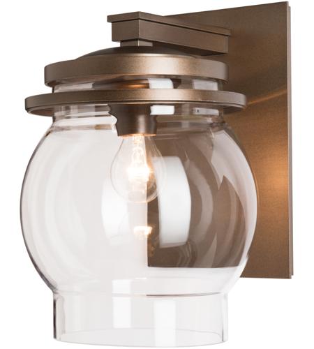 Hubbardton Forge 304344-1004 Bay 1 Light 13 inch Coastal Gold Outdoor Sconce, Large photo