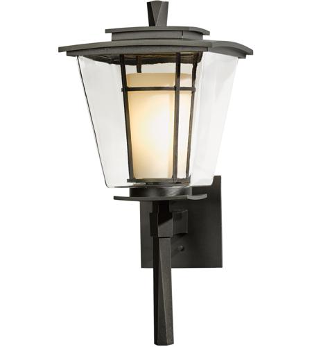 Hubbardton Forge 304815-1007 Beacon Hall 1 Light 18 inch Coastal Bronze Outdoor Sconce in Incandescent photo