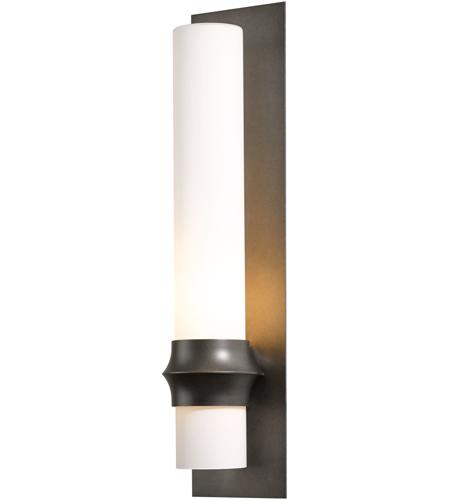 Hubbardton Forge 304935-1023 Rook 1 Light 26 inch Coastal Bronze Outdoor Sconce, Large