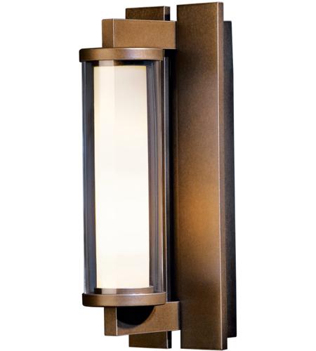 Hubbardton Forge 306450-1020 Fuse 1 Light 12 inch Coastal Gold Outdoor Sconce photo