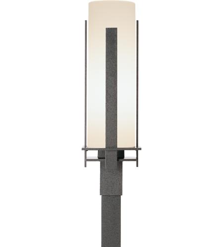 Hubbardton Forge 347288-1053 Forged Vertical Bars LED 22 inch Coastal Bronze Outdoor Post Light photo