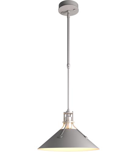 Hubbardton Forge 363008-1019 Henry 1 Light 14 inch Coastal Burnished Steel Outdoor Pendant in Standard photo