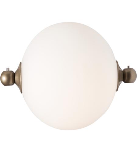 Hubbardton Forge 905207-1007 Abacus Vintage Platinum 6 inch Glass Module in Abacus Opal photo