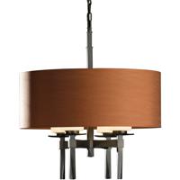 Hubbardton Forge 104815-1067 Beacon Hall 4 Light 22 inch Natural Iron Chandelier Ceiling Light photo thumbnail