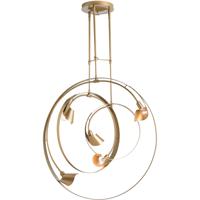 Hubbardton Forge 136439-1017 Orion 5 Light 14 inch Natural Iron Pendant Ceiling Light in Long alternative photo thumbnail