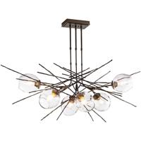 Hubbardton Forge 137750-1019 Griffin 6 Light 38 inch Burnished Steel Pendant Ceiling Light alternative photo thumbnail