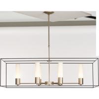 Hubbardton Forge 138940-1568 Portico 6 Light 19 inch Sterling Pendant Ceiling Light in Opal alternative photo thumbnail