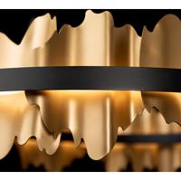 Hubbardton Forge 139653-1057 Hildene LED 38 inch Gold/Burnished Steel Pendant Ceiling Light alternative photo thumbnail