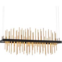 Hubbardton Forge 139654-1005 Gossamer LED 5 inch Bronze / Soft Gold Pendant Ceiling Light in Bronze with Soft Gold photo thumbnail
