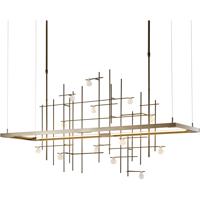 Hubbardton Forge 139752-1056 Spring LED 16 inch Sterling Pendant Ceiling Light photo thumbnail