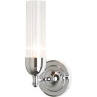 Hubbardton Forge 202123-1000 Reflections - Fluted 1 Light Polished Chrome Sconce Wall Light in Clear photo thumbnail