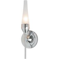 Hubbardton Forge 202180-1003 Reflections - Tulip 1 Light 5 inch Brushed Nickel ADA Sconce Wall Light in Frosted, HF Reflections alternative photo thumbnail