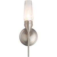 Hubbardton Forge 202181-1001 Reflections - Tulip 1 Light 5 inch Brushed Nickel/Crystal ADA Sconce Wall Light, HF Reflections alternative photo thumbnail
