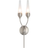Hubbardton Forge 202185-1001 Reflections - Tulip 2 Light 6 inch Polished Chrome ADA Sconce Wall Light in Frosted, HF Reflections 202185-SKT-22-FD0679_5.jpg thumb