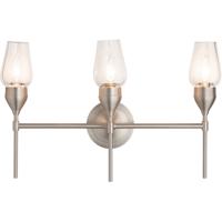 Hubbardton Forge 202192-1000 Reflections - Tulip 3 Light 22 inch Polished Chrome Sconce Wall Light in Clear, HF Reflections alternative photo thumbnail
