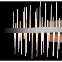 Hubbardton Forge 207917-1038 Gossamer LED 26 inch Soft Gold / Sterling Sconce Wall Light in Soft Gold with Sterling alternative photo thumbnail