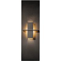 Hubbardton Forge 217520-1007 Aperture 1 Light 7 inch Burnished Steel ADA Sconce Wall Light in Topaz photo thumbnail