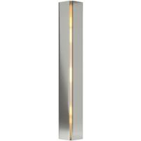 Hubbardton Forge 217650-1090 Gallery 3 Light 4 inch Sterling ADA Sconce Wall Light in Ivory Art, Incandescent, Small photo thumbnail