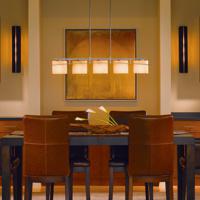 Hubbardton Forge 217650-1022 Gallery 3 Light 4 inch Natural Iron ADA Sconce Wall Light in Amber, Incandescent, Small alternative photo thumbnail