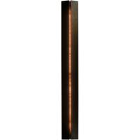 Hubbardton Forge 217651-1006 Gallery 1 Light 4 inch Bronze ADA Sconce Wall Light in Acrylic Red photo thumbnail