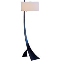 Hubbardton Forge 232666-1020 Stasis 59 inch 150.00 watt Black Floor Lamp Portable Light in Doeskin Suede thumb