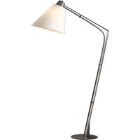 Hubbardton Forge 232860-1030 Reach 55 inch 100.00 watt Vintage Platinum Floor Lamp Portable Light in Doeskin Suede 232860-SKT-08-SF1348_2.jpg thumb