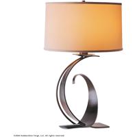 Hubbardton Forge 272678-1034 Fullered Impressions 29 inch Mahogany Table Lamp Portable Light, Large photo thumbnail