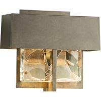 Hubbardton Forge 302515-1022 Shard LED 7 inch Coastal Oil Rubbed Bronze Outdoor Sconce, Small thumb