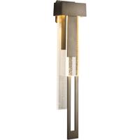 Hubbardton Forge 302533-1029 Rainfall LED 30 inch Coastal Oil Rubbed Bronze Outdoor Sconce, Large thumb