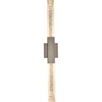 Hubbardton Forge 302623-1012 Refraction 2 Light 36 inch Coastal Gold Outdoor Sconce thumb