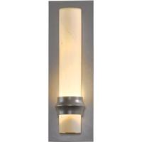 Hubbardton Forge 304930-1028 Rook 1 Light 14 inch Coastal Burnished Steel Outdoor Sconce, Small photo thumbnail