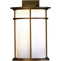 Hubbardton Forge 305655-1027 Province 1 Light 15 inch Coastal Burnished Steel Outdoor Sconce, Large thumb