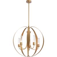 Hubbardton Forge 364201-1027 Pomme 5 Light 30 inch Coastal Bronze Outdoor Pendant in Seeded Clear, Standard alternative photo thumbnail