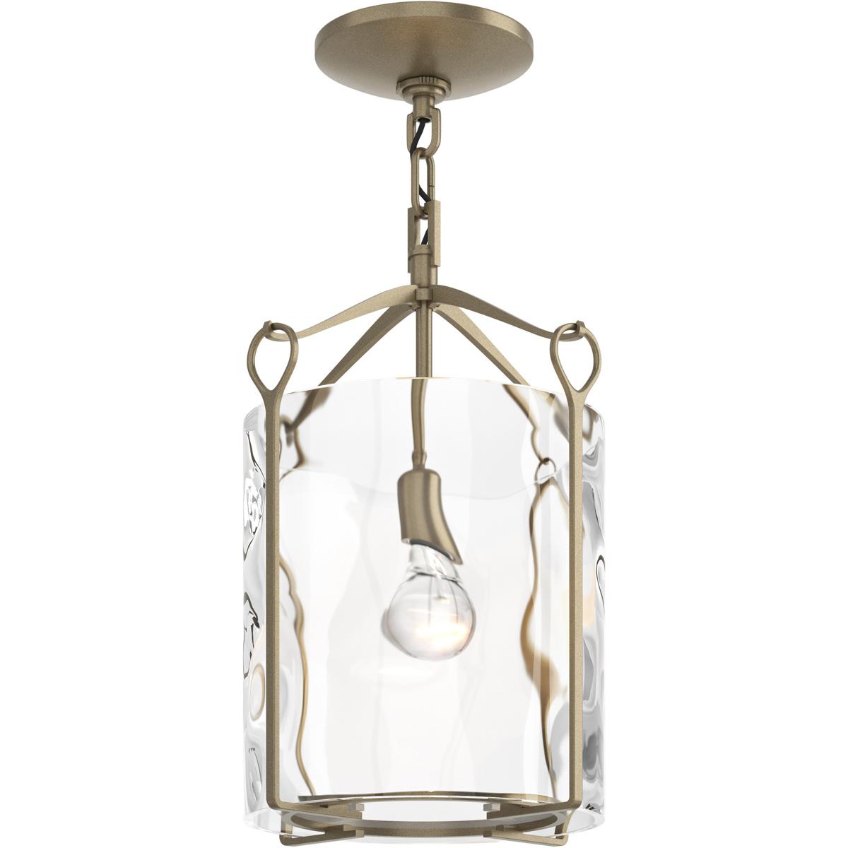 Hubbardton Forge R-121140-1025 Bow 1 Light 9.8 inch Soft Gold Semi-Flush Ceiling Light - Open Box