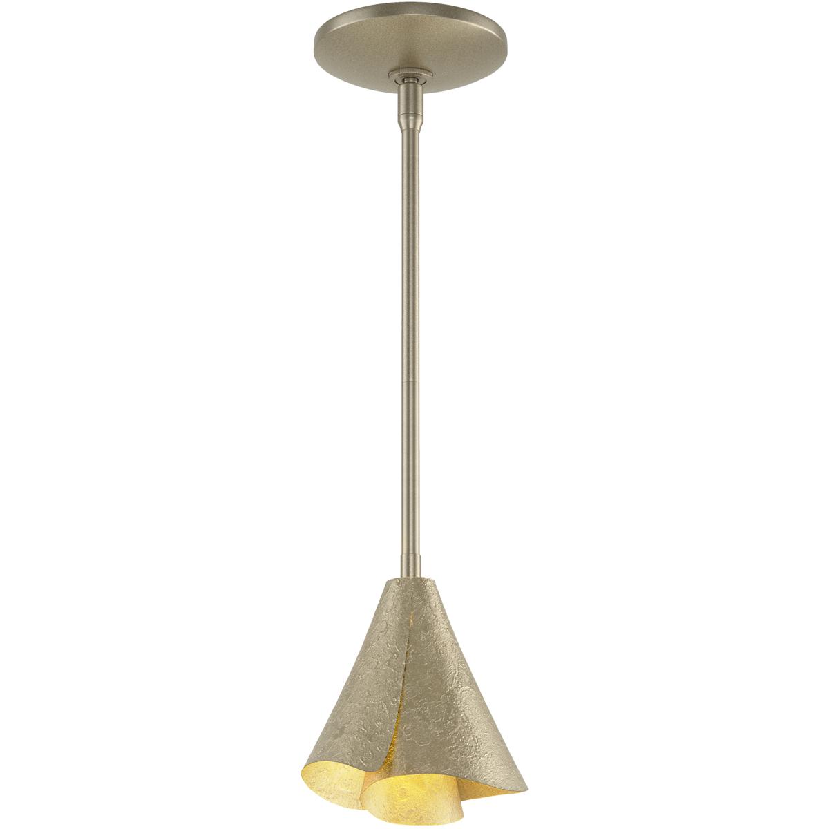 Hubbardton Forge R-184500-1070 Mobius 1 Light 5 inch Soft Gold Mini Pendant Ceiling Light - Open Box