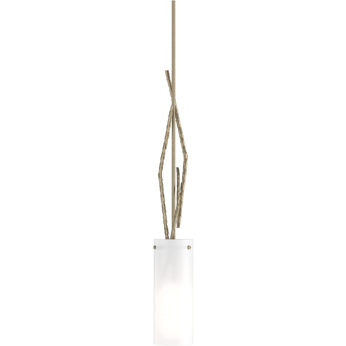 Hubbardton Forge R-186670-1318 Brindille 1 Light 3.5 inch Soft Gold Mini Pendant Ceiling Light - Open Box