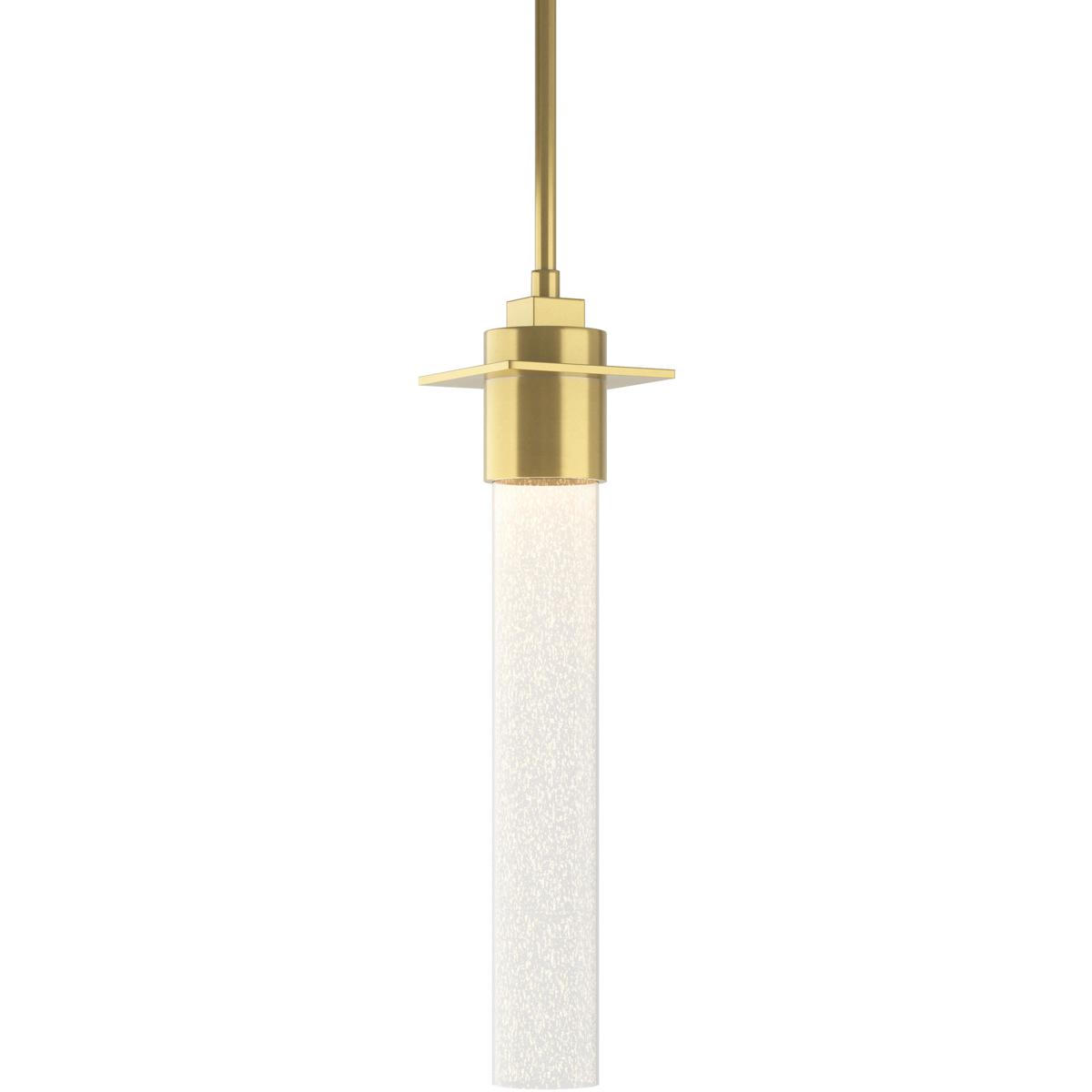 Hubbardton Forge R-187910-1128 Airis 1 Light 4 inch Modern Brass Mini Pendant Ceiling Light, Small - Open Box