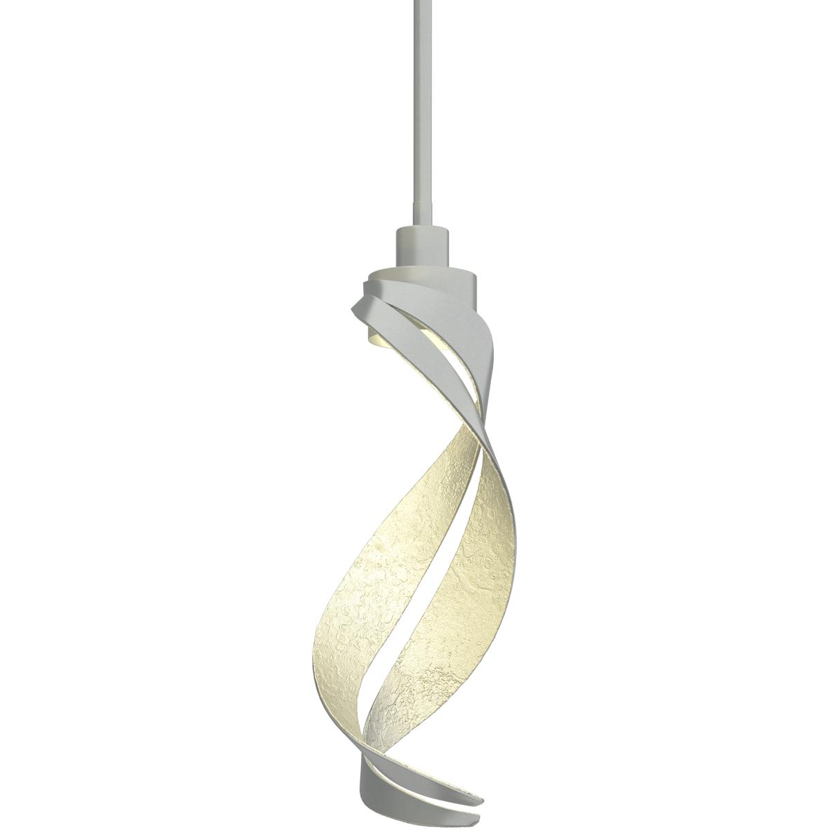 Hubbardton Forge R-188750-1036 Folio 1 Light 5.7 inch Vintage Platinum Mini Pendant Ceiling Light - Open Box