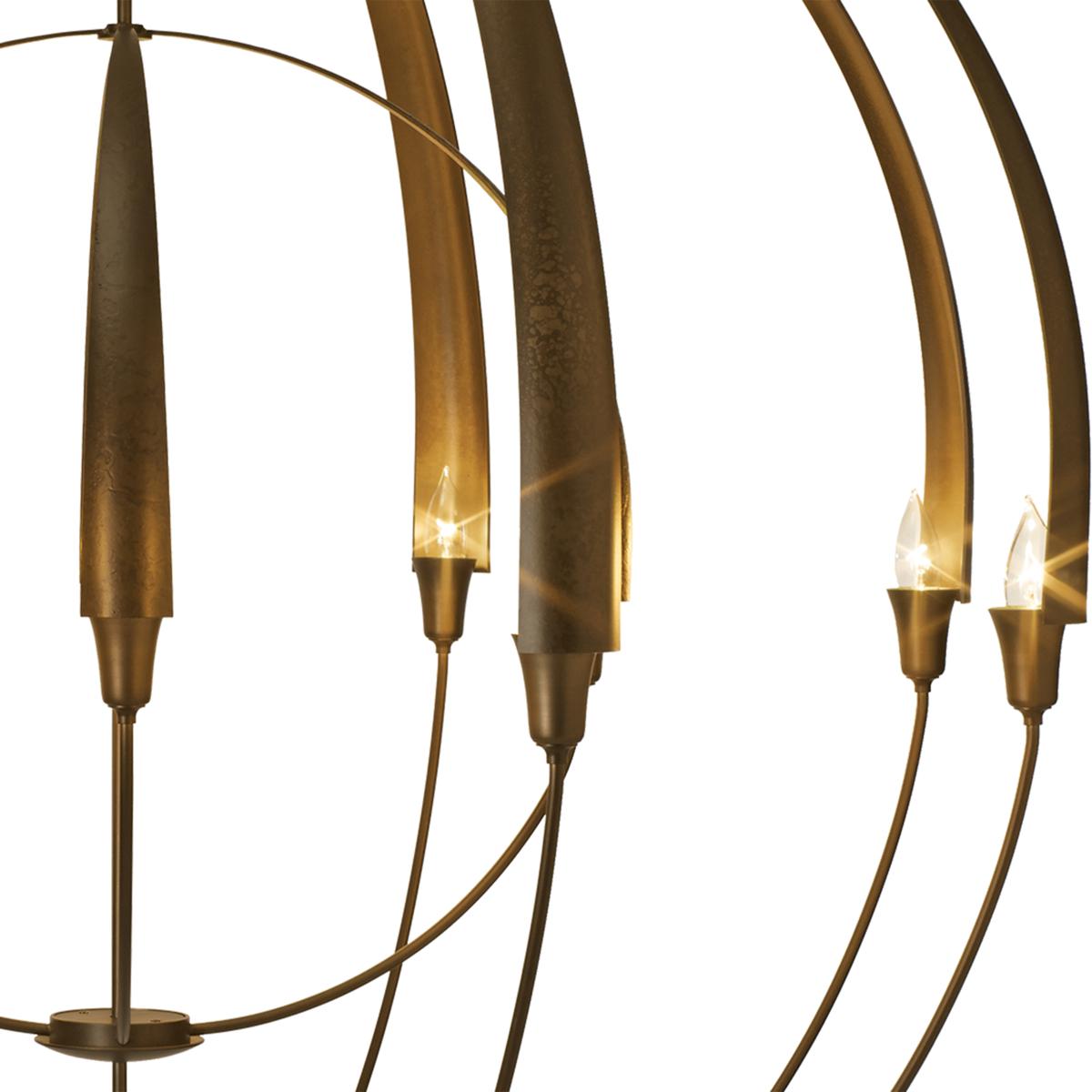 hubbardton forge 194248-1004 double cirque 12 ligh
