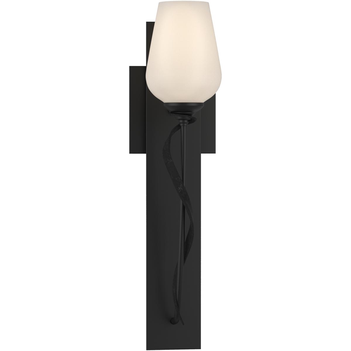 Hubbardton Forge R-203030-1016 Flora 1 Light 4.8 inch Black Sconce Wall Light - Open Box