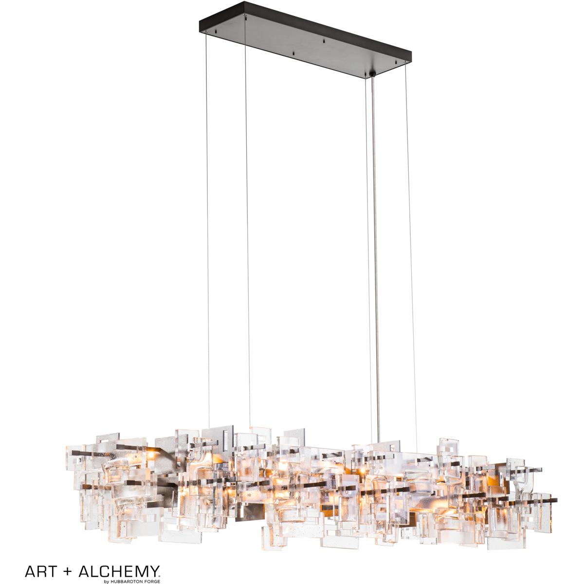 Hubbardton Forge R-401328-1131 Fusion 16 Light 75.8 inch Modern Brass Pendant Ceiling Light - Open Box