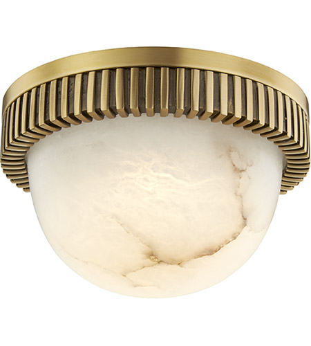 Hudson Valley 1430-AGB Ainsley LED 5 inch Aged Brass Flush Mount Ceiling Light photo