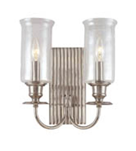 Hudson Valley Yarmouth Wall Sconce in Polished Nickel 192-PN